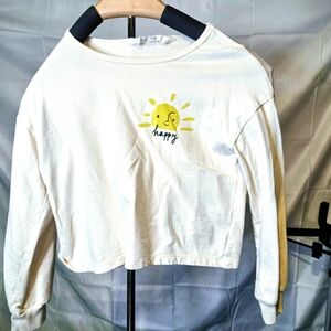 H&M Cream Kids Sweater with Happy Sun